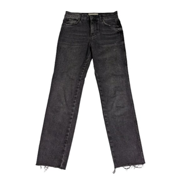 Free People Raw Hem Girlfriend Jeans 24 - Picture 3 of 8